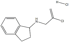 N-(2-氯烯丙基)氨基丁HCL 结构式
