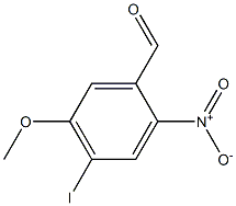 4-Iodo-5-methoxy-2-nitro-benzaldehyde 结构式
