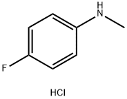 4-Fluoro-N-methylaniline Hydrochloride 结构式