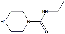 N-Ethyl-1-piperazinecarboxamide 结构式