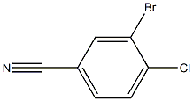 3-溴-4-氯苯腈 结构式