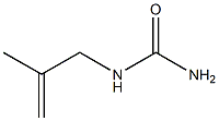(2-Methylallyl)urea 结构式