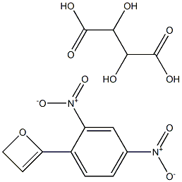 达泊西汀酒石酸 结构式