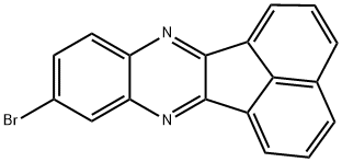 9-bromo-Acenaphtho[1,2-b]quinoxaline 结构式