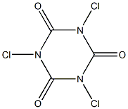 三氯异氰脲酸 结构式