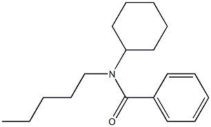 对戊基环己基苯氰 结构式