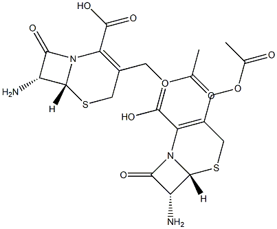 7-AMINOCEPHALOSPORANIC ACID7-氨基头孢烷酸 结构式