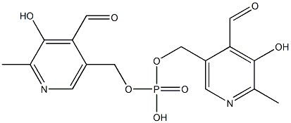 PYRIDOXAL 5-磷酸吡哆醛 结构式