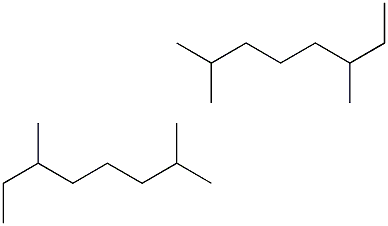 2,6-DIMETHYLOCTANE 2,6-二甲基辛烷 结构式
