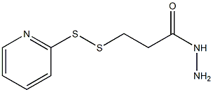 3-(2-吡啶二硫代)丙酰肼 结构式