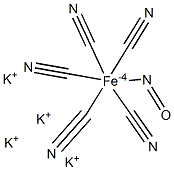 亚硝基铁氰化钾 结构式