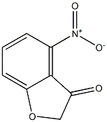 4-硝基-3-苯并呋喃酮 结构式