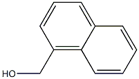 1-NAPHTHALENEMETHANOL, 98.50% 结构式