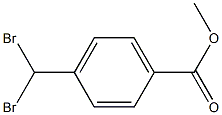 4-DIBROMOMETHYL-BENZOIC ACID METHYL ESTER 结构式