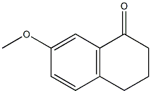 7-METHOXYL-1-TETRALONE 结构式