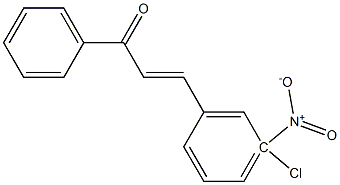 3-Chloro-3NitroChalcone 结构式