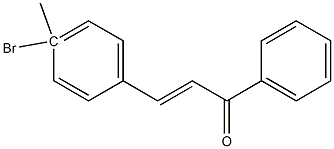 4Methyl-4-BromoChalcone 结构式