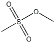 甲磺酸甲贝酯 结构式