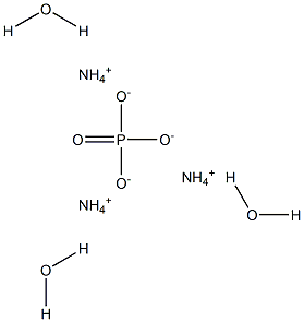 Ammonium phosphate trihydrate 结构式