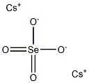 Cesium selenate 结构式