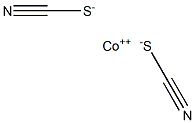 Cobalt(II) thiocyanate 结构式
