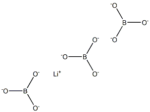 Lithium triborate 结构式