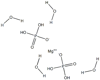 Magnesium dihydrogen orthophosphate tetrahydrate 结构式