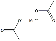 Manganese(II) acetate 结构式