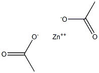 Zinc acetate 结构式