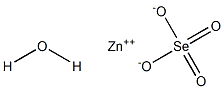 Zinc selenate monohydrate 结构式