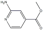 2-氨基-4-吡啶羧酸甲酯 结构式