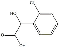 DL-2-氯扁桃酸 结构式