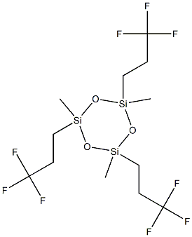 1,3,5-三(3,3,3-三氟丙基)三甲基环三硅氧烷 结构式