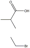 A-溴代异丁酸乙酯 结构式
