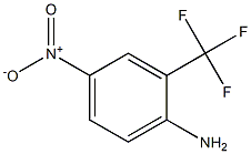 5-硝基-2-氨基三氟甲苯 结构式