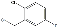 2-氯-5-氟氯苄 结构式