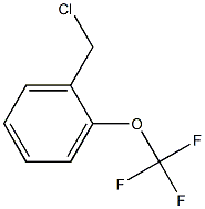 2-(三氟甲氧基)氯苄 结构式