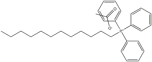 十二烷基三苯醋酸膦 结构式