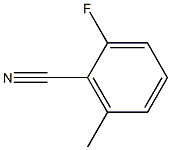 2-氟-6-甲基苯腈 结构式