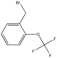 邻三氟甲氧基溴苄 结构式