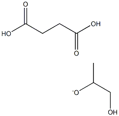 琥珀酸甘油单二酸酯 结构式