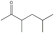 甲基异丁基丙酮 结构式