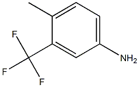 4-甲基-3-三氟甲基苯胺 结构式