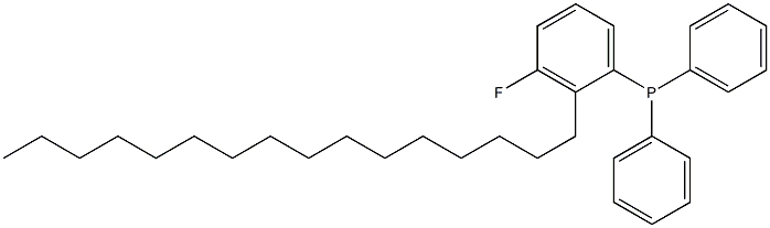 十六烷基三苯基氟化膦 结构式