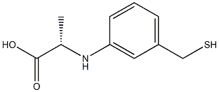 3-(苄硫醇)-L-丙氨酸 结构式