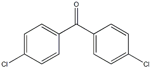 4,4'-二氯苯甲酮 结构式