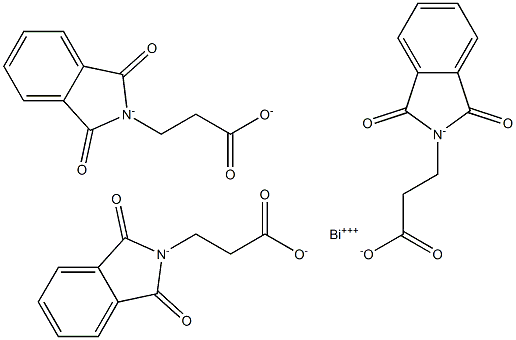 Β-邻苯二甲酰亚胺基丙酸 结构式