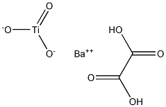 草酸法钛酸钡 结构式
