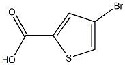 4-溴-2-噻吩甲酸 结构式