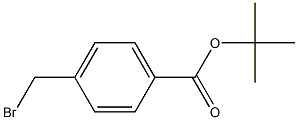 对溴甲基苯甲酸叔丁酯 结构式